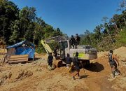 PETI Hulawa Kembali Digerebek, Dua Excavator Diamankan Polisi