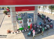 Penyaluran BBM di Makassar dan Sekitarnya Mulai Kondusif, Antrean Tak Ganggu Lalu Lintas