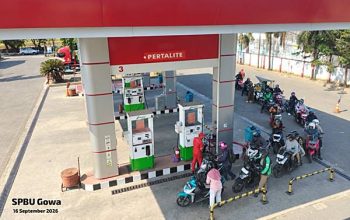 Penyaluran BBM di Makassar dan Sekitarnya Mulai Kondusif, Antrean Tak Ganggu Lalu Lintas