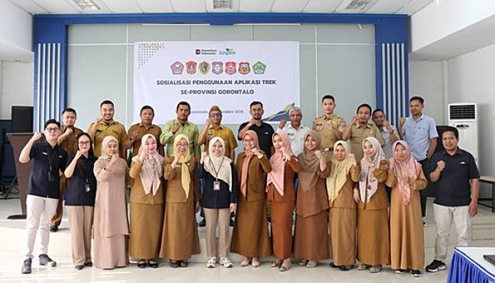 Perkuat Rekonsiliasi Iuran Pegawai, TASPEN Gorontalo Sosialisasikan Aplikasi TREK