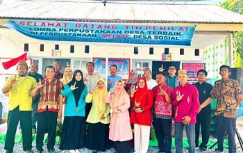 Perpustakaan Melati Jadi Peserta Pertama Visitasi Lomba Perpustakaan Desa Tingkat Provinsi