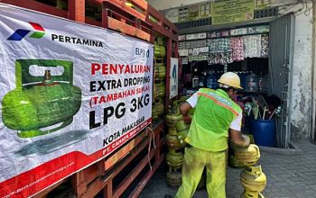 Pertamina Gelontorkan 193.200 Tabung LPG 3 Kg, Pasokan Sulselbar Ditambah hingga 100 Persen