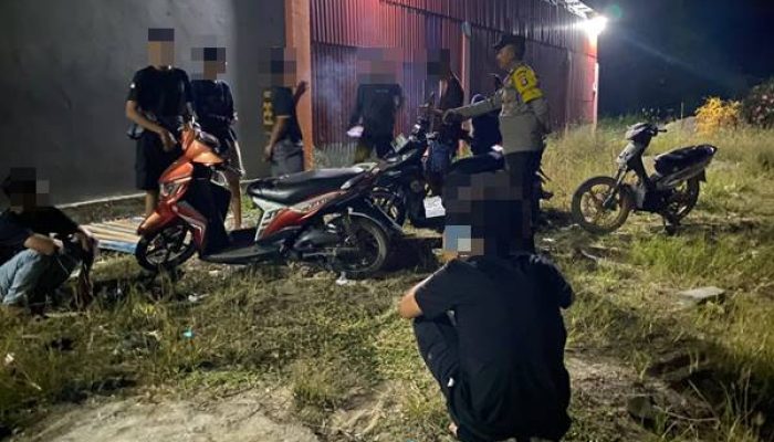 Pesta Miras dan Balap Liar di Wonosari Dibubarkan Polisi