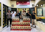 Polsek Kota Timur Sita 29 Dus Bir dan 24 Botol Cap Tikus dari Padebuolo