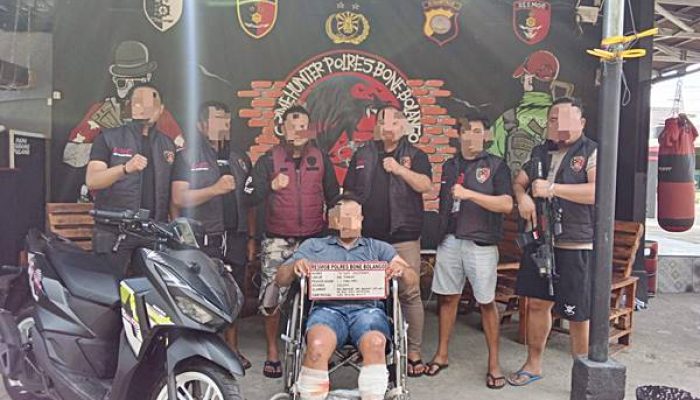 Resmob Polres Bonbol Ringkus Residivis Lintas Provinsi, Pelaku Dihadiahi Timah Panas