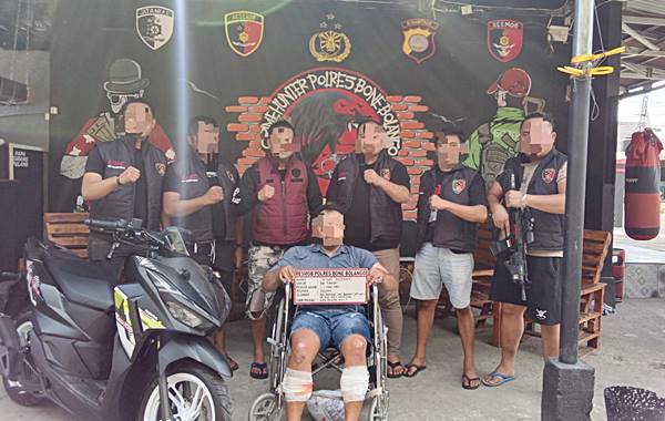 Resmob Polres Bonbol Ringkus Residivis Lintas Provinsi, Pelaku Dihadiahi Timah Panas