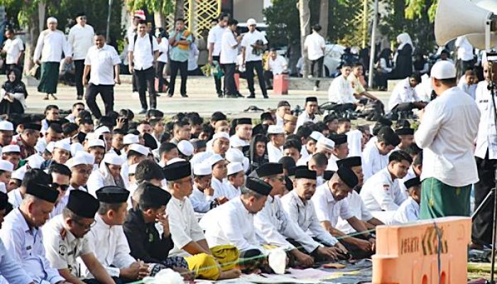 Hadapi Kemarau, Pemkab Boalemo Gelar Salat Istisqa