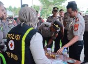 Tak Pandang Jabatan, Kapolres Boalemo Tes Urine Seluruh PJU