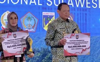 Terbaik I Layanan Kesehatan, Pemprov Gorontalo Diguyur Bonus Rp2 Miliar