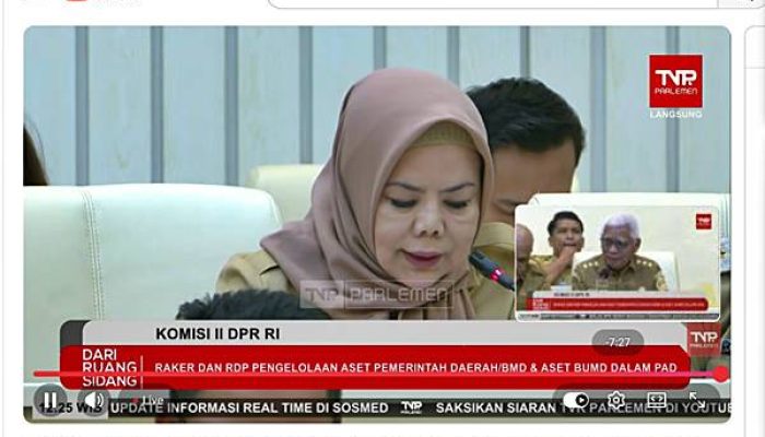Wagub Idah Bawa Persoalan Lahan Gorontalo ke Komisi II DPR RI