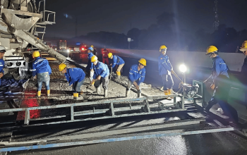 Pastikan Kondisi Jalan Tol Tetap Optimal, PT Jasamarga Tollroad Maintenance Laksanakan Rekonstruksi Perkerasan di Ruas Tol Jagorawi