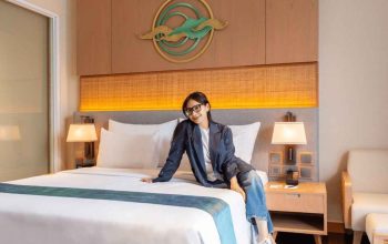 Nagita Slavina Nikmati Pesona Danau Toba dan Hospitality Bintang Lima di Marianna Resort Samosir