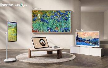 Hisense Perkenalkan RoamView, Layar yang Bisa Mengikuti Aktivitas Penggunanya