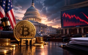 ETF Bitcoin Kehilangan US$450 Juta Setelah Clarity Act Gagal Melaju di Senat AS