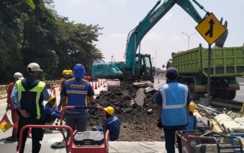 Perkuat Keandalan Jalan Tol, PT Jasamarga Tollroad Maintenance Laksanakan Rekonstruksi Perkerasan di Ruas Tol Jagorawi