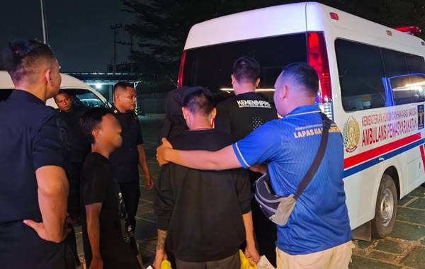 29 Napi Dipindahkan, Lapas Kelas II A Gorontalo Benahi Kepadatan Hunian