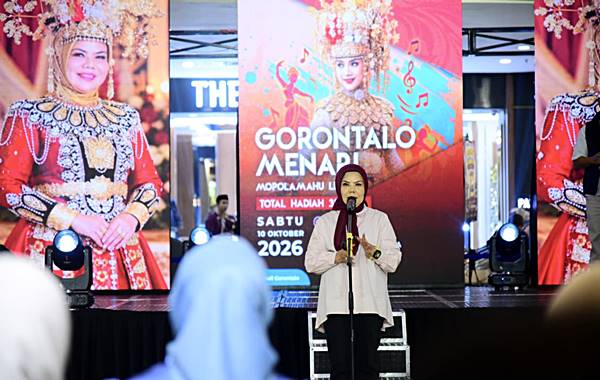 500 Penari Meriahkan Gebyar Gorontalo Menari, Idah Tekankan Regenerasi Budaya