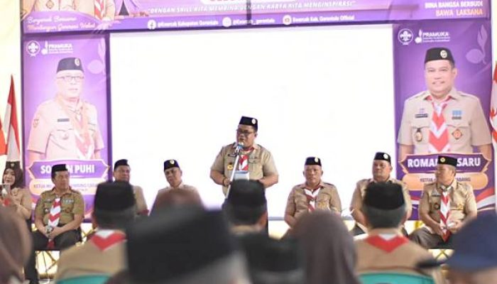 Buka KMD Pramuka, Sugondo Tekankan Penguatan Karakter