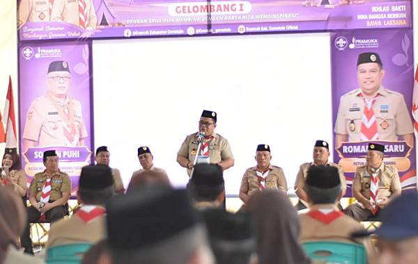 Buka KMD Pramuka, Sugondo Tekankan Penguatan Karakter