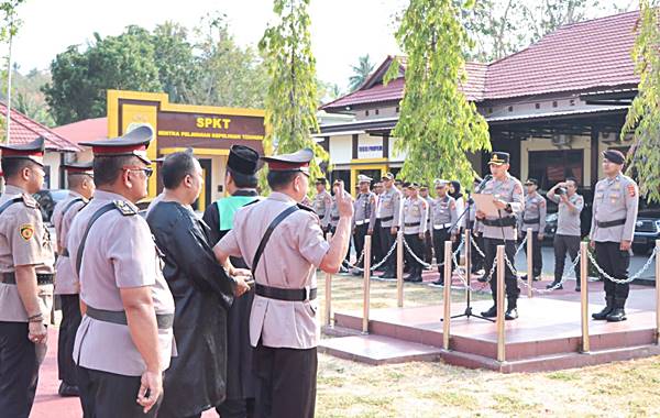 Delapan Jabatan Strategis di Polres Bonbol, Kapolres _ Segera Bangun Sinergi