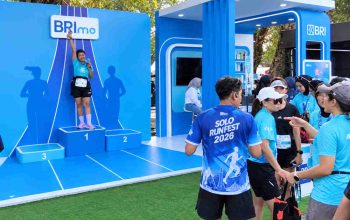 Di tengah Kerumunan Solo Run Fest 2026, BRI Eksis Hadirkan Layanan Perbankan