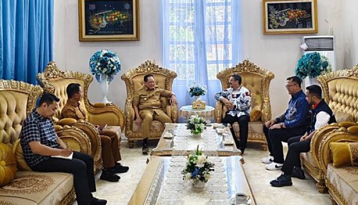 Gubernur Gusnar Terima Sekjen Perindo, Siap Bersinergi Dorong Ekonomi Gorontalo