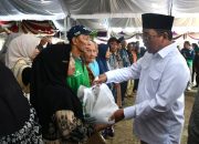 HUT ke-27 Boalemo, Rum Pagau Salurkan 1.000 Paket Sembako untuk Duafa