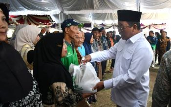HUT ke-27 Boalemo, Rum Pagau Salurkan 1.000 Paket Sembako untuk Duafa