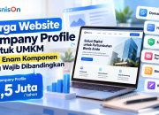 Harga Website Company Profile untuk UMKM dan Enam Komponen yang Wajib Dibandingkan
