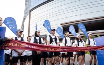 K Mall dan Plataran Hidupkan Minggu Pagi bersama Komunitas Lari