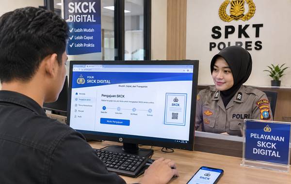 Layanan SKCK Beralih ke Digital, Polres Gorontalo Tekan Potensi Pungli