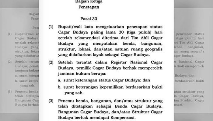 Lewat Tenggat 30 Hari, SK Penetapan Cagar Budaya Eks Rumah Jawatan Batal Demi Hukum