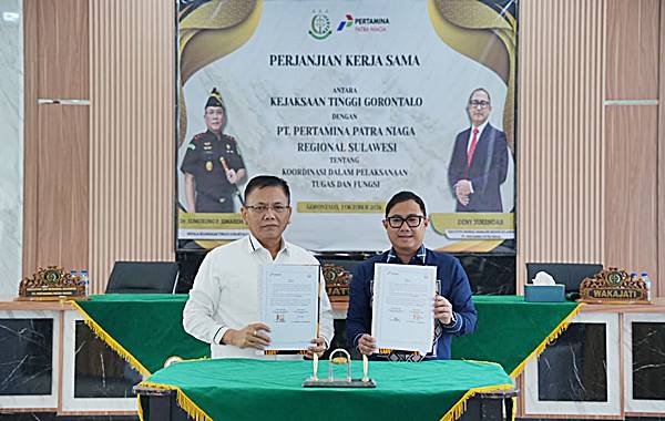 Pertamina dan Kejati Gorontalo Perkuat Sinergi, Fokus pada Koordinasi dan Operasional Energi