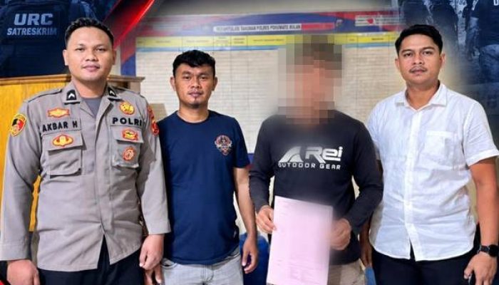 Polres Pohuwato Tahan Tersangka Pengancaman Wartawan