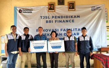 BRI Finance Dukung Peningkatan Kualitas Pendidikan melalui Program TJSL di Tabanan Bali