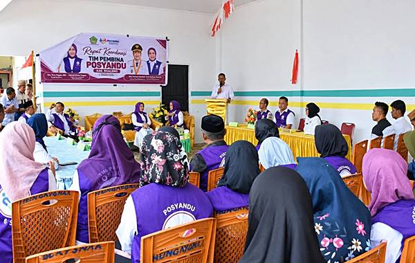 Rum Pagau Minta Posyandu Aktif di Semua Desa