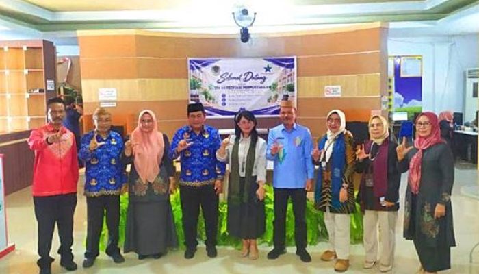 Tingkatkan Layanan, Perpustakaan Umum Kota Gorontalo Jalani Visitasi Akreditasi