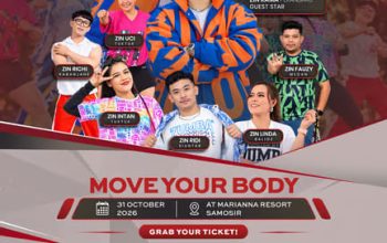 Zumba Party Hadir di Marianna Resort, Satukan Komunitas dari Berbagai Daerah